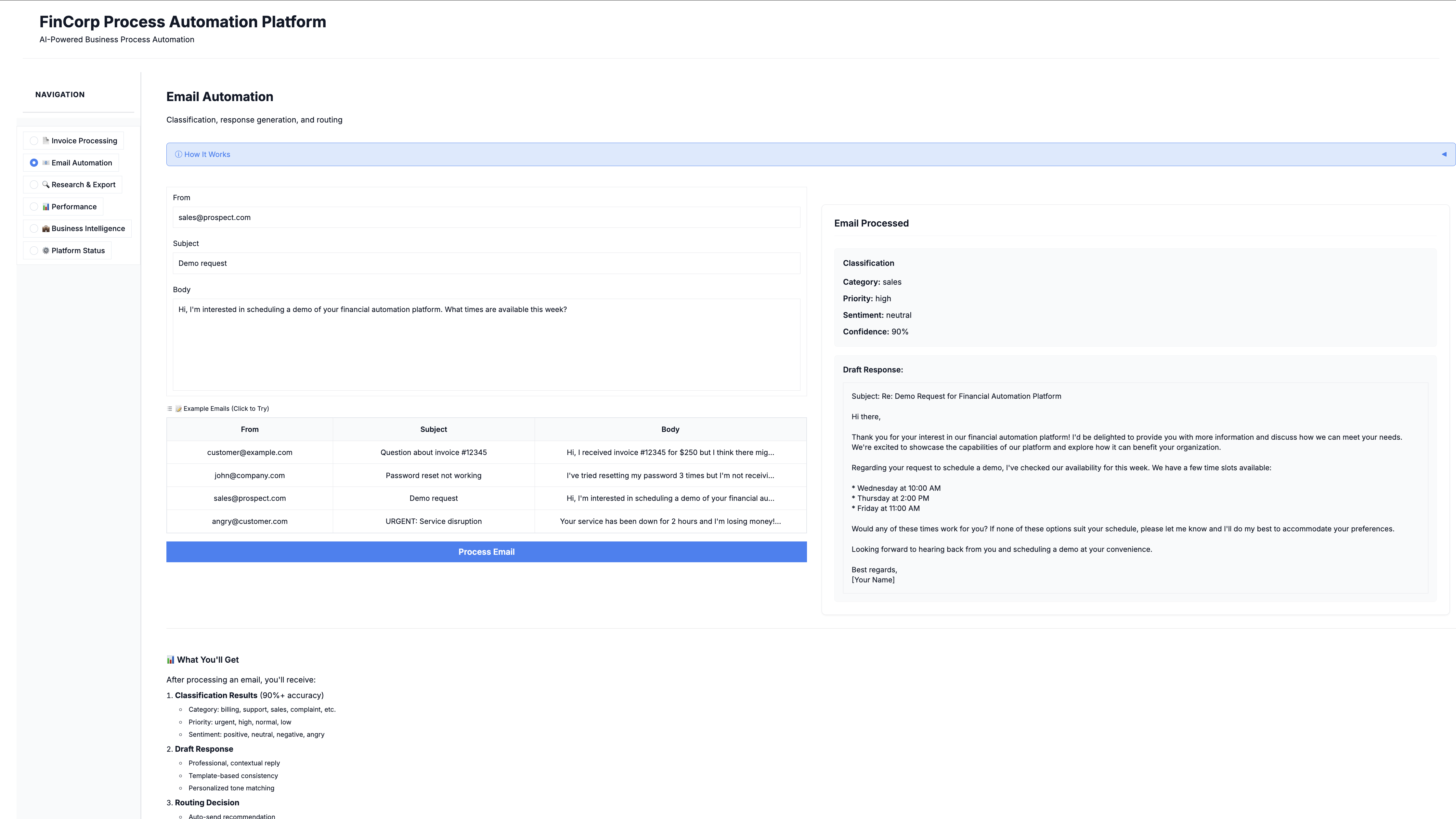 Email Automation Demo