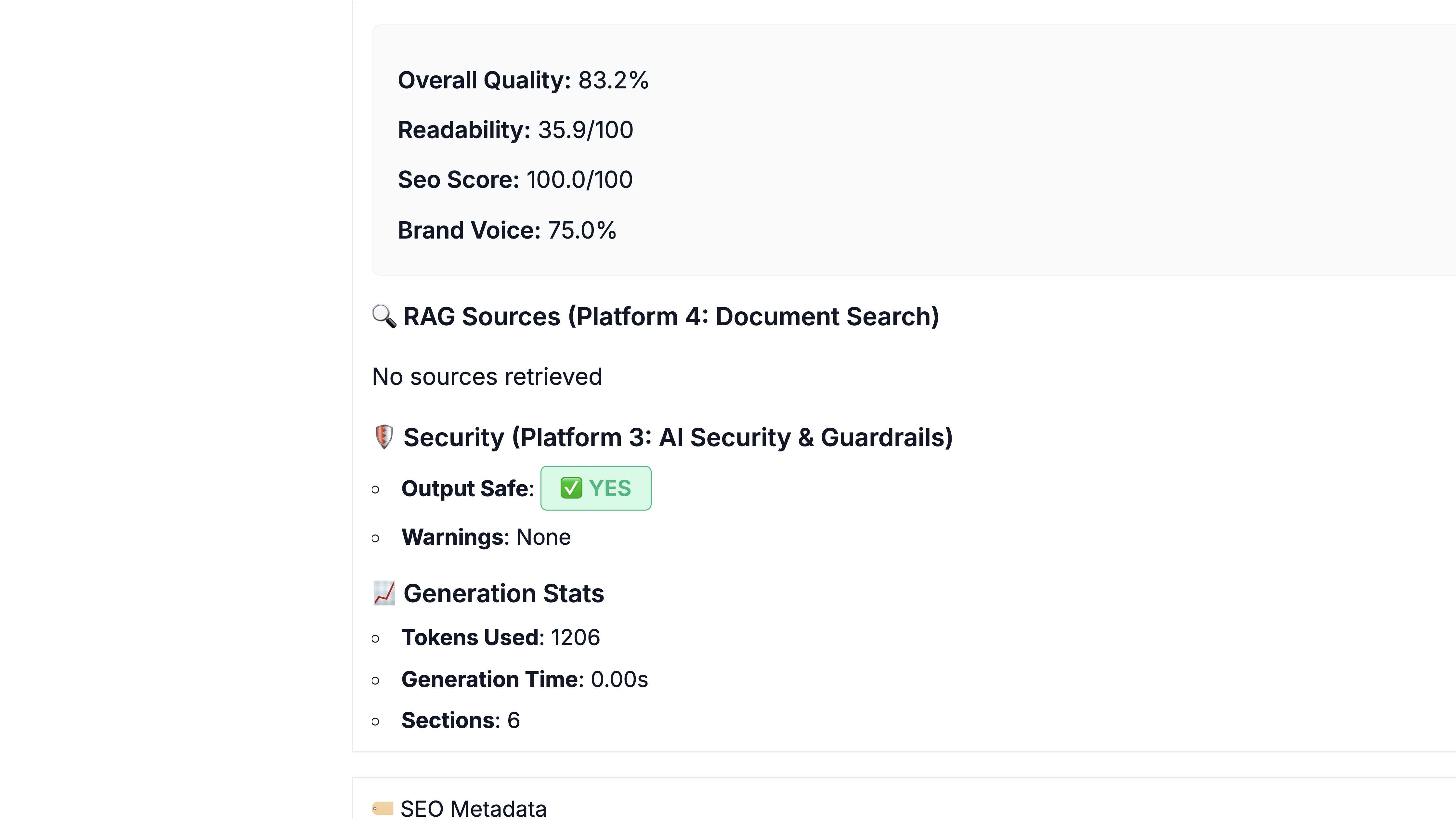 Security Validation